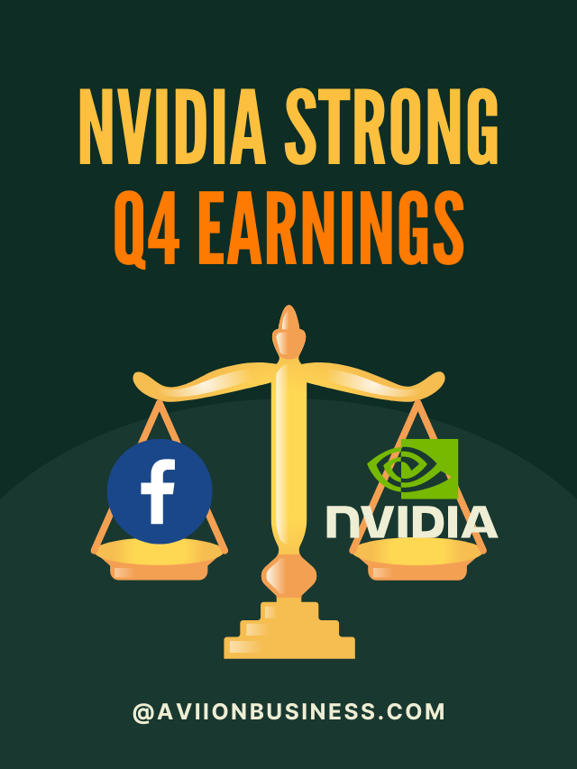Nvidia’s Record-breaking Q4 Earnings; beats Meta.