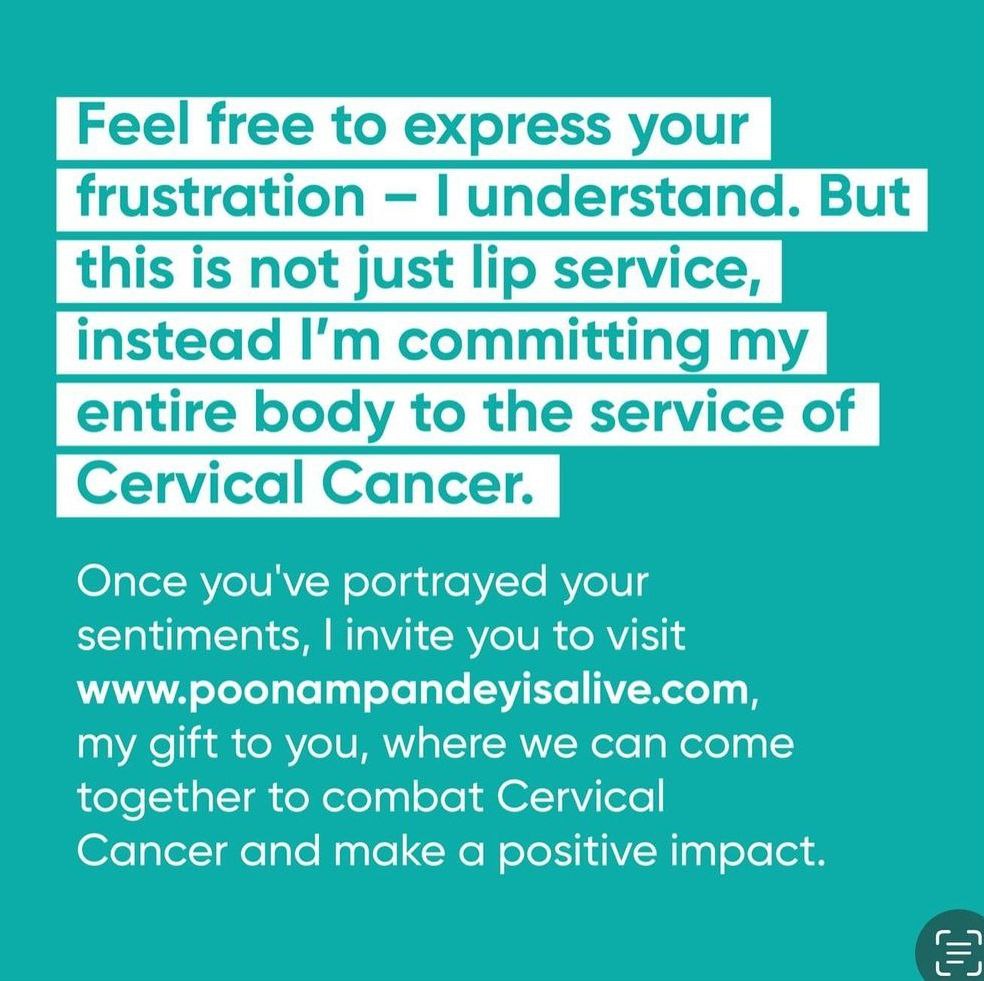 Poonam Pandey is alive, shares a video on social media: 'I am alive, I did not die of cervical cancer.