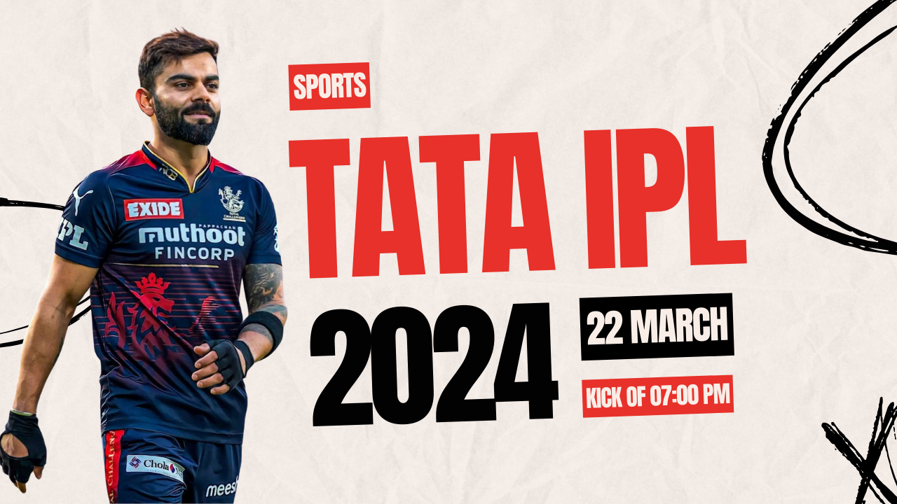 TATA IPL 2024: BCCI announces full schedule.